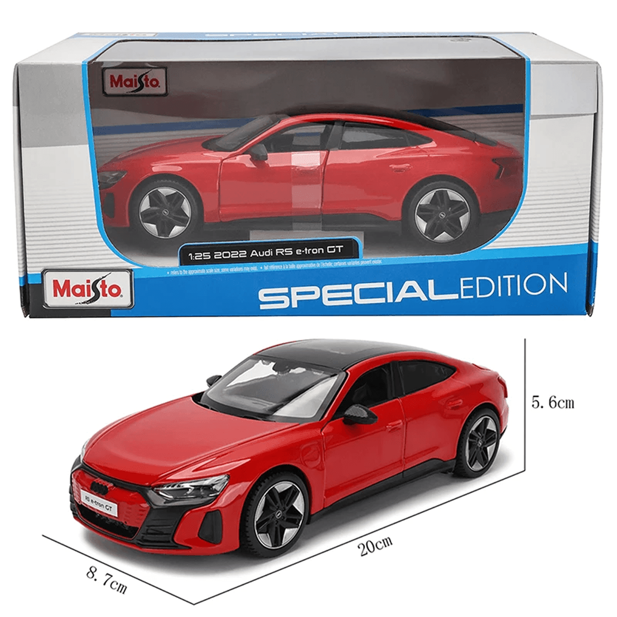 Miniatura 1:24 Audi RS e-tron GT Maisto