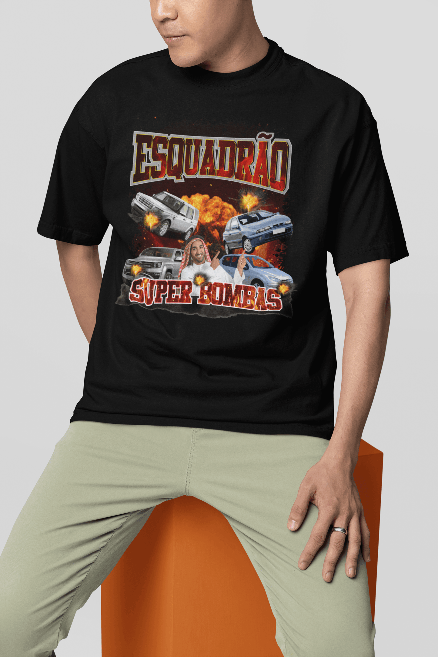 Camiseta Esquadrão Super Bombas