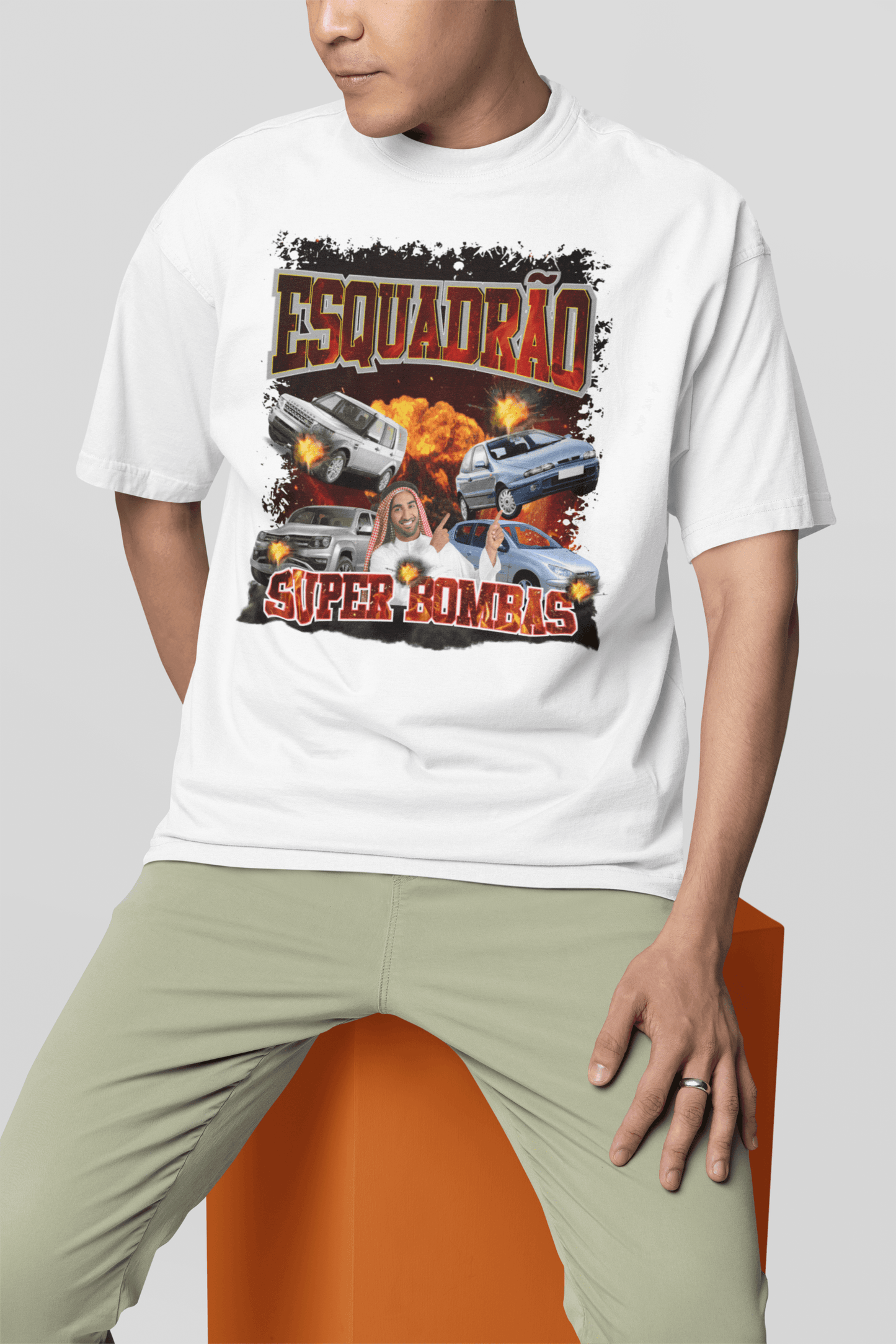 Camiseta Esquadrão Super Bombas