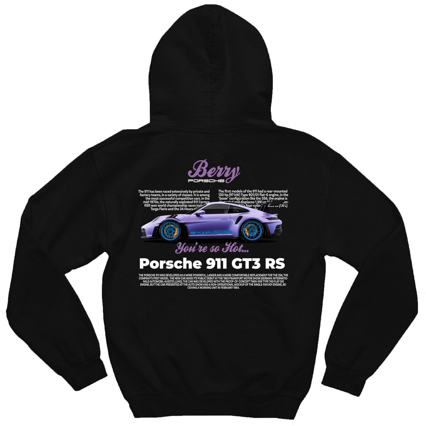 Moletom Porsche Berry