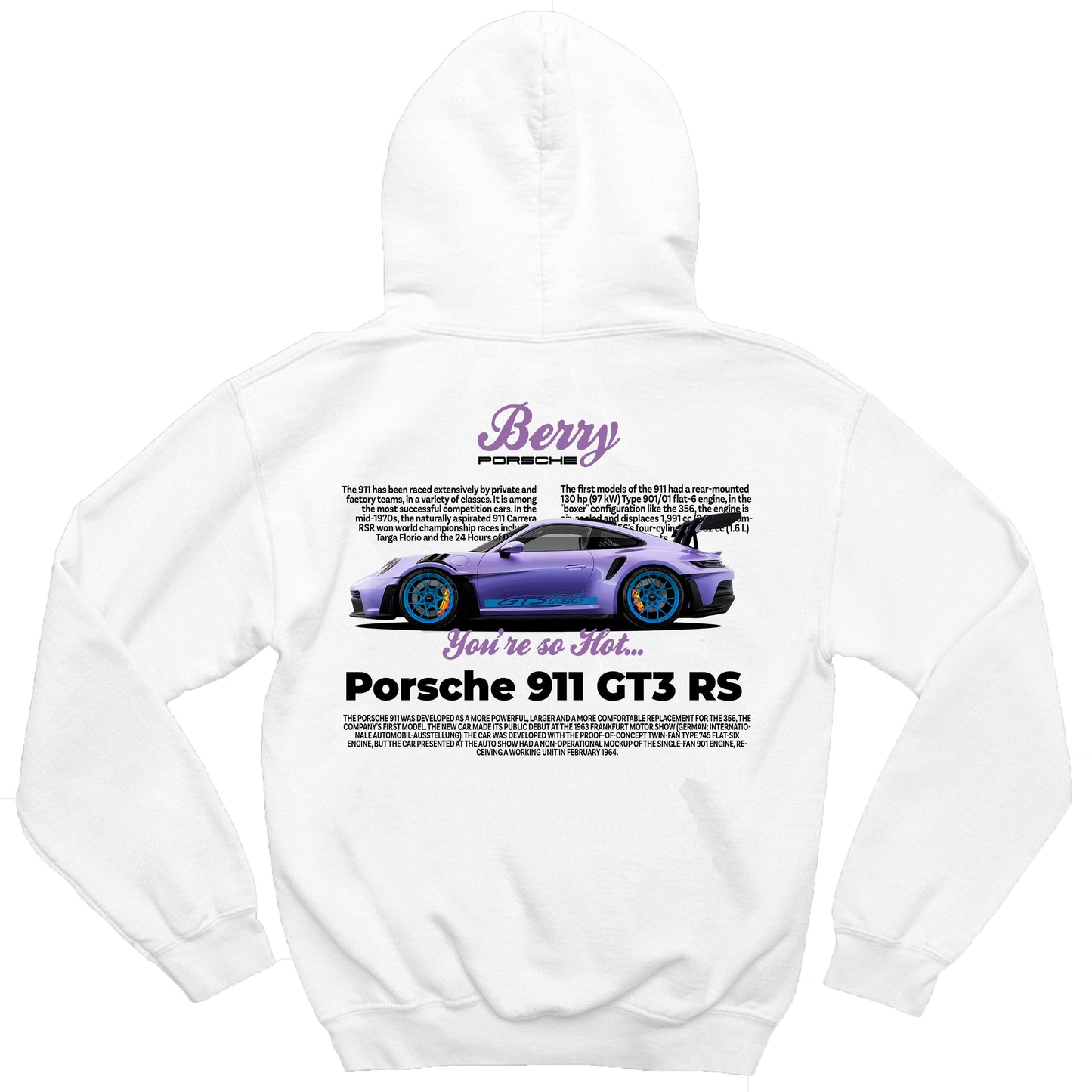 Moletom Porsche Berry