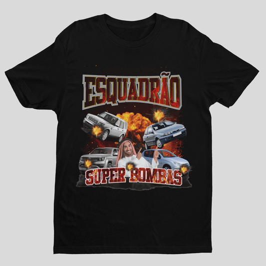 Camiseta Esquadrão Super Bombas