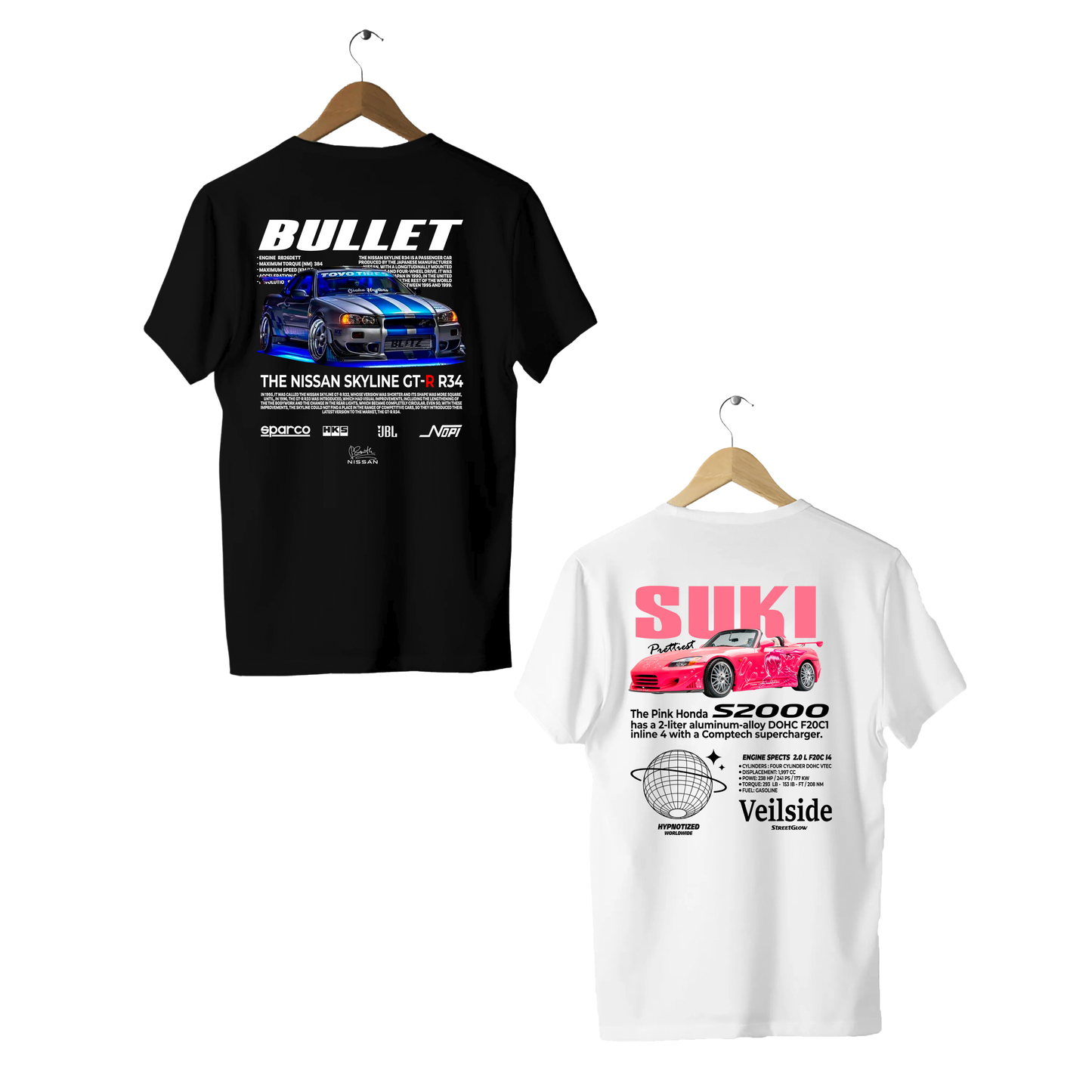 Camiseta Bullet e Suki Casal