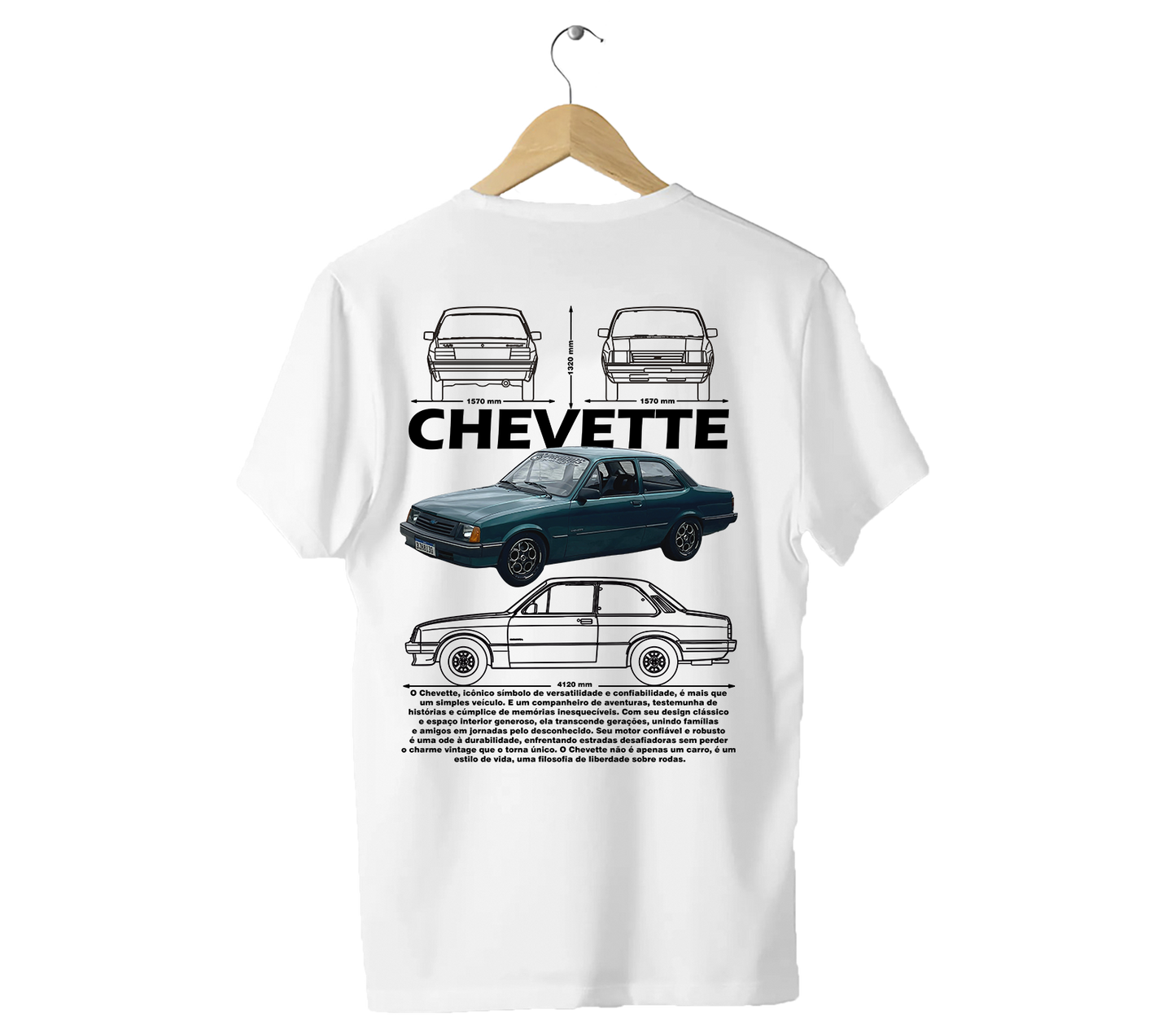 Camiseta Chevette Turbo