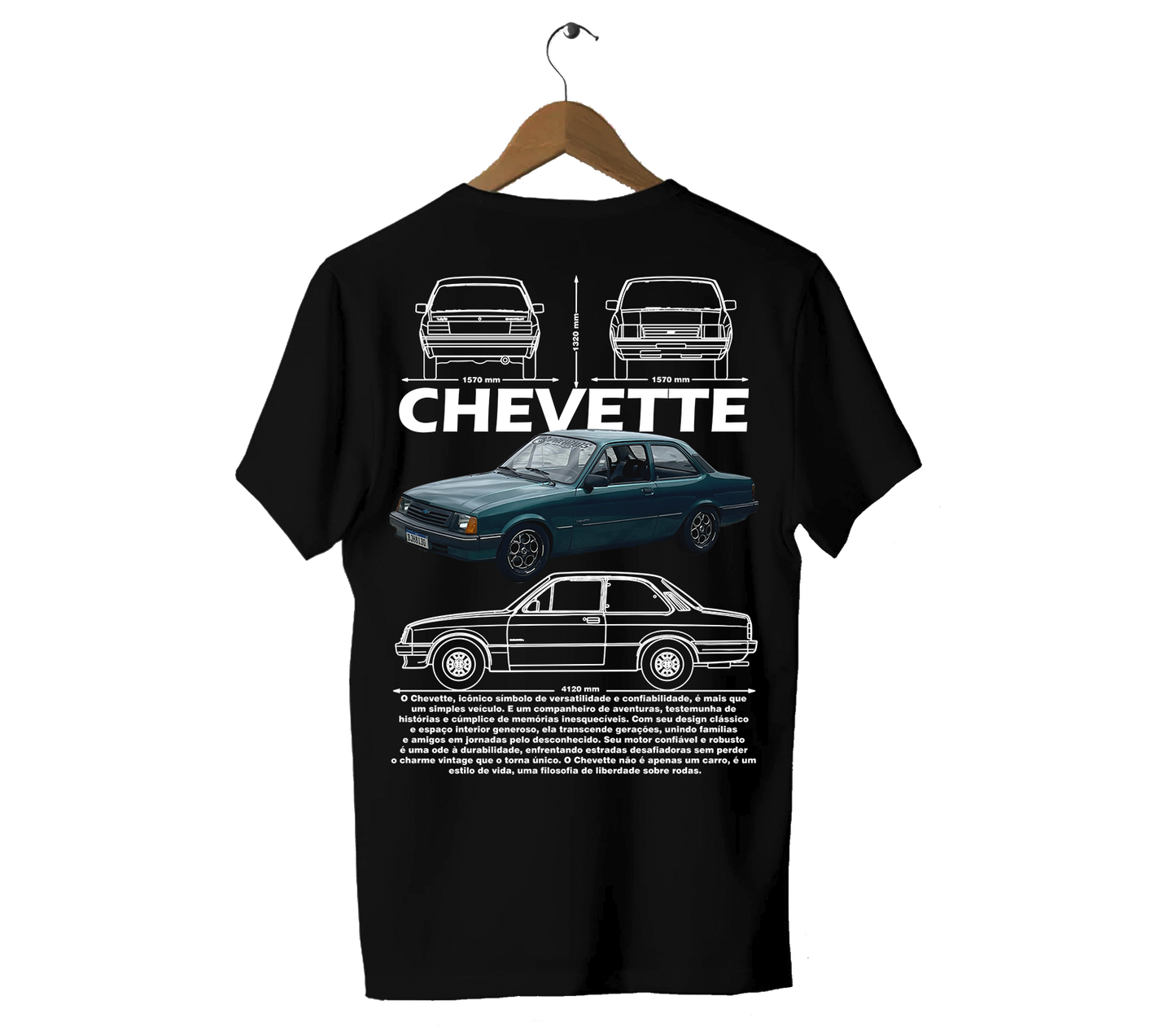 Camiseta Chevette Turbo